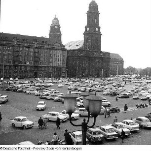 Altmarkt und Wilsdruffer Straße