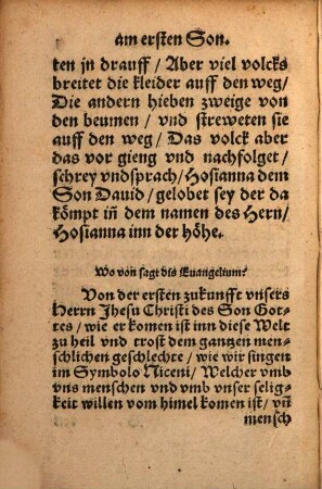 Postilla Deutsch : vom Advent biß auff Ostern