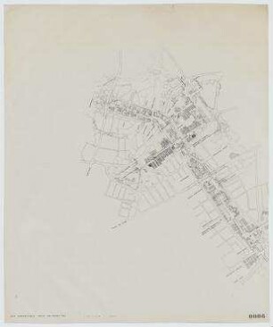 Ideenwettbewerb "Bebauung Obstbaugelände der Freien Universität Berlin", FU Berlin (nicht realisiert), 2. Preis – Lageplan. Berlin-Dahlem