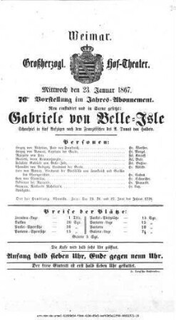 Gabriele von Belle-Isle