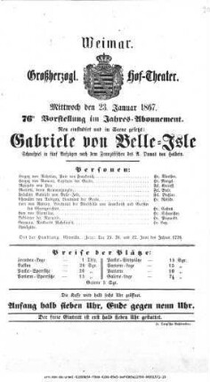 Gabriele von Belle-Isle