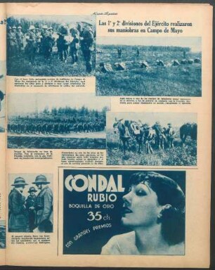 Las 1ª y 2ª divisiones del ejército realizaron sus maniobras en Campo de Mayo [Fotografías]