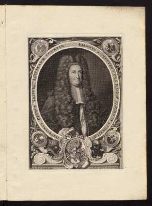 Johannes a Stetten S. Caes. Majest. Carolo VI. a Consiliis Trigesimus Primus Reipubl. Augustanae Duumvir.