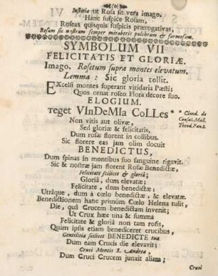 Symbolum VII.
