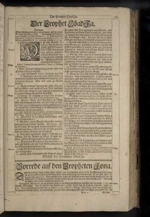 Der Prophet ObadJa.