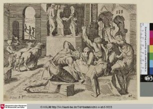 [König Salomo baut den Tempel Gottes in Jerusalem]
