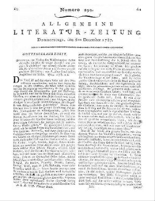 Baldinger, E. G.: Opuscula Medica. Scripsit Et Collegit. Göttingen: Dieterich 1787