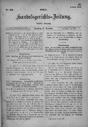 No. 52. 27. Dezember 1873