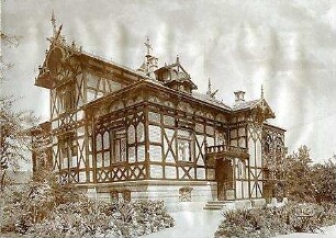 Fischer, Theodor; Reutlingen; Haus E. Gminder - Ansicht