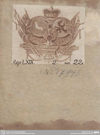 Exlibris: Friedrich August, Herzog von Braunschweig-Oels