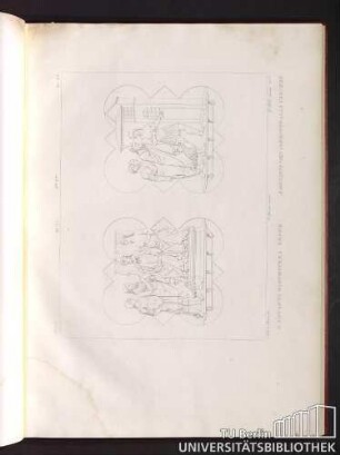 Tav. XI, Tav. XII. S. Giovanni Rimprovera Erode. S. Giovanni Vien condotto alla carcere.