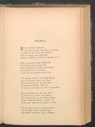 Pesadilla