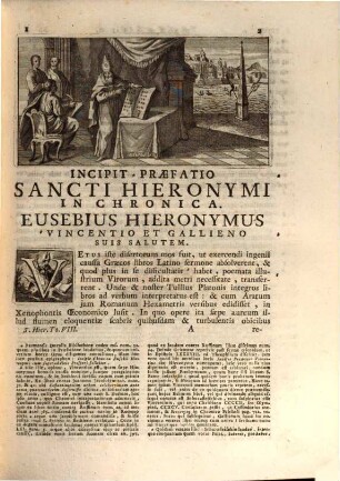 Sancti Eusebii Hieronymi Stridonensis Presbyteri Operum Tomus ... : [In Vigintiquatuor Tomos Distributa], 8,1