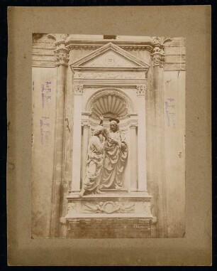Orsanmichele, Florenz: Der ungläubige Thomas von Andrea del Verrocchio