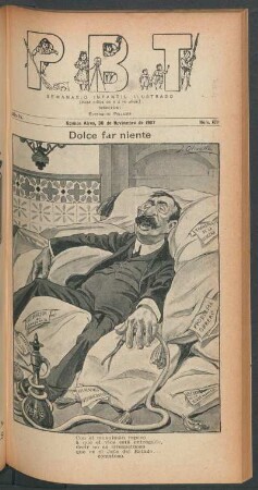 Dolce far niente - [Caricatura]