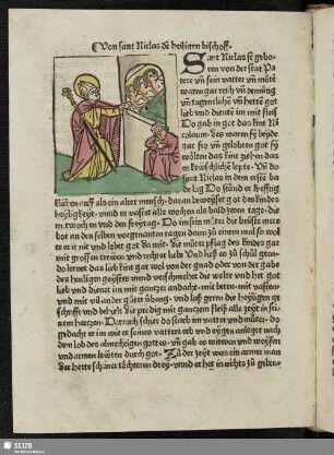 Von sant Niclas den heiligen bischoff