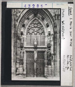 Soest: St. Maria zur Wiese (Wiesenkirche), Südportal