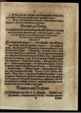 Relation auß Breßlaw