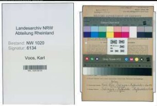 Entnazifizierung Karl Voos , geb. 08.06.1908 (Arbeiter)