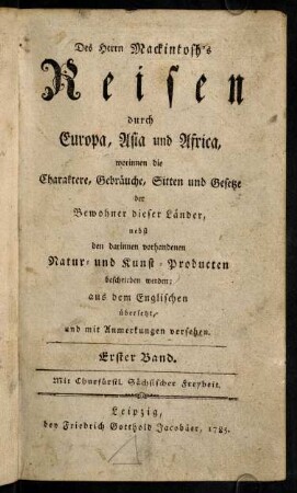 I-II, Titelblatt