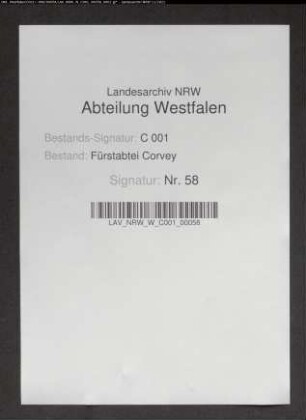 Reichstagsberichte (Gesandter von Wetzel) mit 1 Drucksache