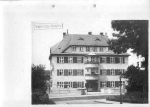 Zittau, Marschnerstraße 22?. Wohnhaus (1925-1926, Heimstättengesellschaft Sachsen/ H. G. S.)