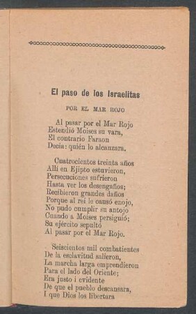 El paso de los Israelitas