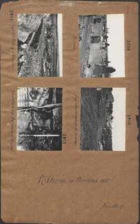 Engl. Artilleriestellung n. Doignies