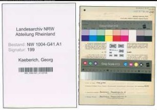 Entnazifizierung Georg Kaeberich , geb. 28.04.1912 (Polizeibeamter)