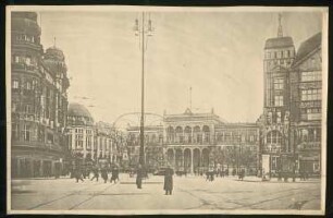 Vorplatz Potsdamer Bahnhof, Berlin: Perspektivische Ansicht