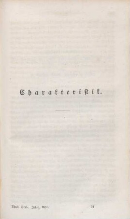 Charakteristik