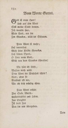 Vom Worte Gottes