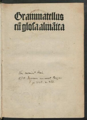 Grammatellus