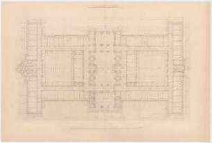 Thiersch, Friedrich von; Leipzig (Sachsen); Reichsgericht - Grundriss EG