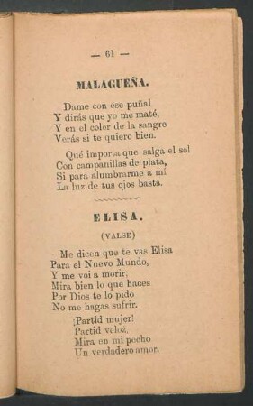 Elisa. : (Valse)