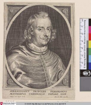 Serenissimus Princeps Ferdinandus Austriacus Cardinalis Infans Hisp.