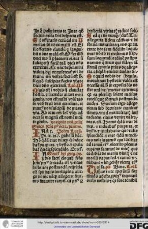 Dominica prima post octavam penthecostes secundum Lucam: In illo tempore dicit Iesus discipulos suos parabolam hanc homo quidam erat dives...