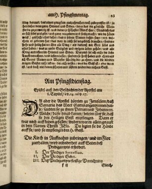 43-64, Am Pfingstdienstag