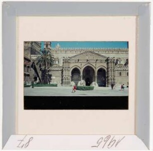 Palermo: Kathedrale, Portal (Foto 1965)