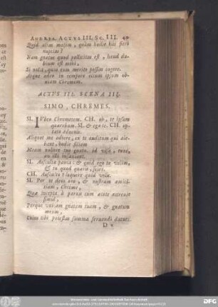Actus III. Scena III.