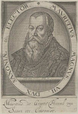 Bildnis von Mavritivs, Kurfürst von Sachsen