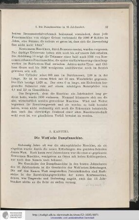 Kapitel 3. Die Watt´sche Dampfmaschine
