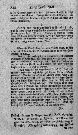 Joseph, in acht Gesängen.