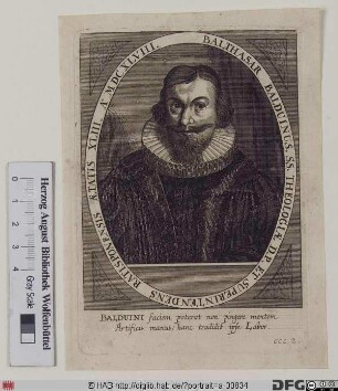 Bildnis Balthasar Balduin