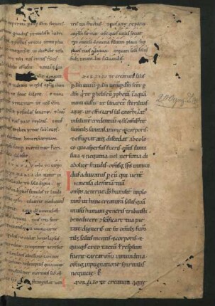 Exorzismen und Gebete, lat.