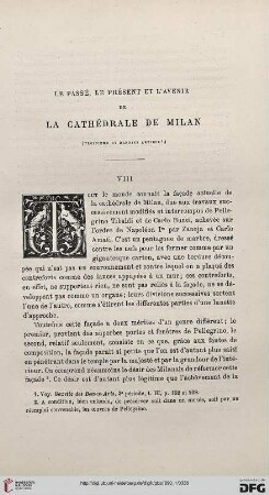 3. Pér. 3.1890: Le passé, le présent et l'avenir de la cathédrale de Milan, 3