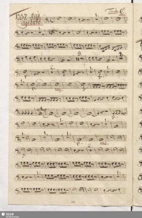 1337. Aria: L'alma confusa / Gazzaniga, G.