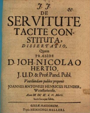 De servitute tacite constituta diss.