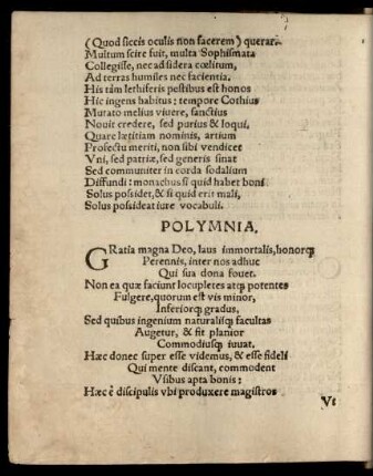 Polymnia.