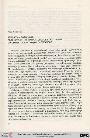 2: Retoryka banknotu : przyczynek do badań kultury wizualnej dwudziestolecia międzywojennego